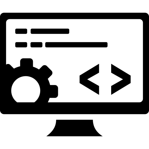 Yazılım geliştirme ikonu
